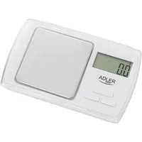 Adler Ad 3161 kitchen scale White Rectangle Electronic personal