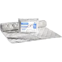 Antialerģisks matracis 120X200 Medicīniskais balts ar gumiju 1220090