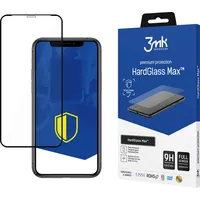 Apple iPhone X Black - 3Mk Hardglass Max screen protector Max30