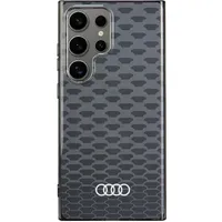 Audi Iml Pattern Magsafe Case S24 Ultra S928 czarny black hardcase Au-Imlms24U-Q5 D3-Bk Au-Imlms24U-Q5/D3-Bk