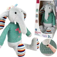 Baby interaktīva ziloņa mīsta rotaļlieta 50711