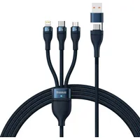 Baseus Flash Series Ii Usb Type C  A cable - Lightning micro 100 W 1.2 m blue Cass030103