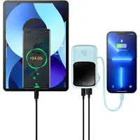 Baseus Qpow power bank 10000Mah built-in Lightning 20W Quick Charge cable Scp Afc Fcp blue Ppqd020003