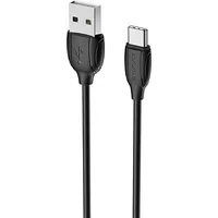 Borofone Cable Bx19 Benefit - Usb to Type C 3A 1 metre black Kabav1045