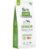 Brit Care Dog Sustainable Senior Chicken  Insect - dry dog food 12 kg 100-172186