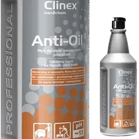 Clinex Anti-Oil 1L grīdu tīrīšanas līdzeklis stipri eļļotām grīdām 77-011