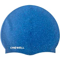 Crowell Silicone swimming cap Recycling Pearl blue col.5 Kol.5Na