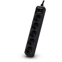 Cyberpower Tracer Iii B0520Sc0-Fr surge protector Black 5 Ac outlets 200 - 250 V 1.8 m