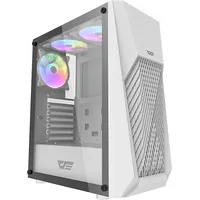 Darkflash Dk150 Computer case with 3 fans White With 3F