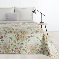 Dekoratīvais gultas pārklājs 220X240 Rosa rozes krēmkrāsas D91 422987