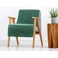 Dekoratīvais krēsla pārvalks 70X160 Ariel, tumši zaļš samts 1172035