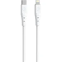 Dudao cable, Usb Type C cable - Lightning 6A 65W Pd white Tgl3X