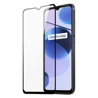 Dux Ducis 9D Tempered Glass full screen 9H tempered glass with frame Realme C35 black Case friendly Glass-9D Oppo Black