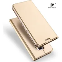Dux Ducis Premium Magnet Case Grāmatveida Maks Telefonam Xiaomi Redmi 8 Zeltains Dux-Du-Xia-R8-Go