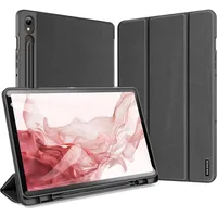 Dux Ducis Trifold magnet case grāmatveida maks planšetdatoram Samsung X810  X816 Galaxy Tab S9 Plus melns Dux-Du-Fo-X816-Bk