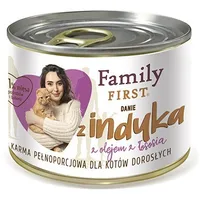Family First Adult Turkey dish - wet cat food 200G Ff-19101