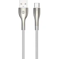 Forever Sleek cable Usb - Usb-C 1,0 m 3A white Gsm171168