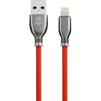 Forever Tornado cable Usb - Lightning 1,0 m 3A red Gsm097156