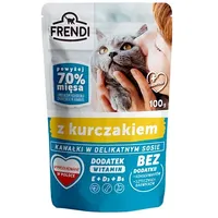 Frendi Pieces in sauce with chicken - wet cat food 100 g Art1177917