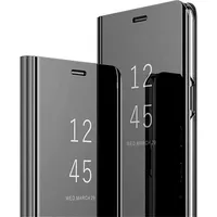 Fusion Clear View Case Grāmatveida Maks Priekš Samsung A415 Galaxy A41 Melns Fsn-View-A415-Bk