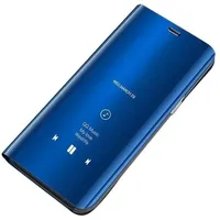 Fusion Clear View Case Grāmatveida Maks Priekš Huawei Y6S  Honor 8A Y6 Prime 2019 Zils Fsn-View-Y6S-Bl