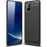 Fusion Trust Back Case Silikona Aizsargapvalks Priekš Samsung N980 Galaxy Note 20 Melns Fsn-Bc-Trt-N980-Bk