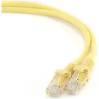 Gembird Pp12-1M/Y networking cable Yellow Cat5E U/Utp Utp