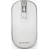 Gembird Wireless Optical Mouse White  Silver Musw-4B-06-Ws