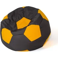 Go Gift Sako bag pouffe Ball black-yellow L 80 cm Art1205959