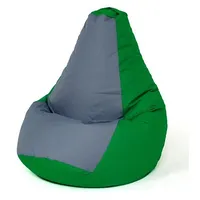 Go Gift Sako bag pouffe Pear green-grey L 105 x 80 cm Art1206003