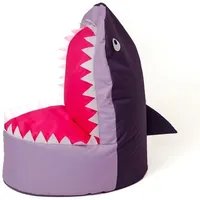 Go Gift Sako bag pouffe Shark purple-light purple Xxl 100 x 60 cm Art1205719
