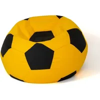 Go Gift Soccer Sako bag pouffe yellow-black Xl 120 cm Art1205956