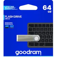Goodram pendrive 64Gb Usb 2.0 Uun2 silver Uun2-0640S0R11