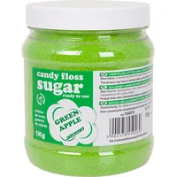 Gsg24 Krāsains cukurs kokvilnas zaļo ābolu garšai 1Kg Cuk-Zie-Jab-1Kg
