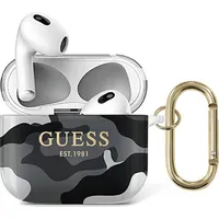 Guess Gua3Ucamg Airpods 3 cover czarny black Camo Collection