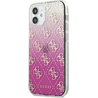 Guess Guhcp12Spcu4Ggpi iPhone 12 mini 5,4 różowy pink hardcase 4G Gradient