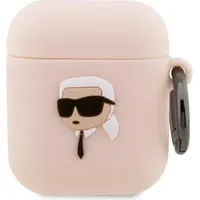 Karl Lagerfeld case for Airpods 1  2 Kla2Runikp white 3D Silicone Nft