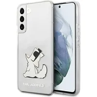 Karl Lagerfeld Pc Tpu Choupette Eat Case for Samsung Galaxy S22 Transparent Klhcs22Mcfnrc