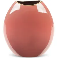Keramikas vāze Sibel 05 18X9X20 tumši rozā zelts 387491
