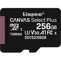 Kingston Technology Canvas Select Plus 256 Gb Microsdxc Uhs-I Class 10 Sdcs2/256Gb