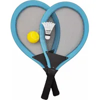 Lielo badmintona tenisa rakešu komplekts bērniem  Shuttle Ball 40888