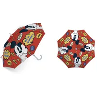Lietussargs bērniem Mickey Mouse 5266 sarkans lietussargs zils rokturis Wd12771-C