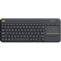 Logitech K400 Plus keyboard Rf Wireless Dutch Black 920-007145