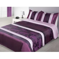 Lucy gultas pārklājs 220X240  spilvendrānas 50X70 - 2 gab Purple/2 990417