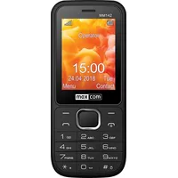 Maxcom Telefon komórkowy Mm142 Dual Sim Czarny Maxcommm142Black