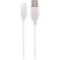 Maxlife cable Usb - microUSB 2,0 m 2A white Oem0101019