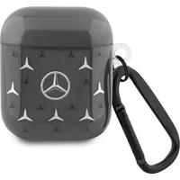 Mercedes Mea28Dpmgs Airpods 1 2 cover czarny black Large Star Pattern
