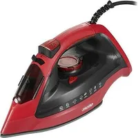 Mesko Iron Ms 5031 Steam Iron, 2400 W, Continuous steam 40 g/min, boost performance 70 Red/Black