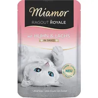 Miamor Ragout Royale Chicken and salmon in sauce - wet cat food 100G Art1849414