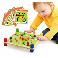 Montessori koka izglītojošā spēle Track and Trace 50175
